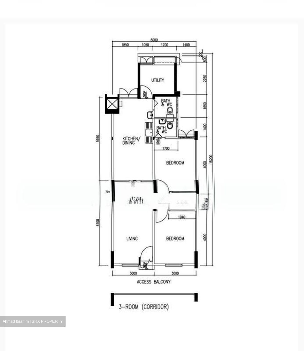 Blk 26 Teck Whye Heights II (Choa Chu Kang), HDB 3 Rooms #569637721